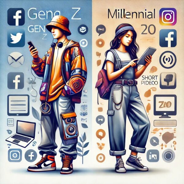 Gen Z and Millennials