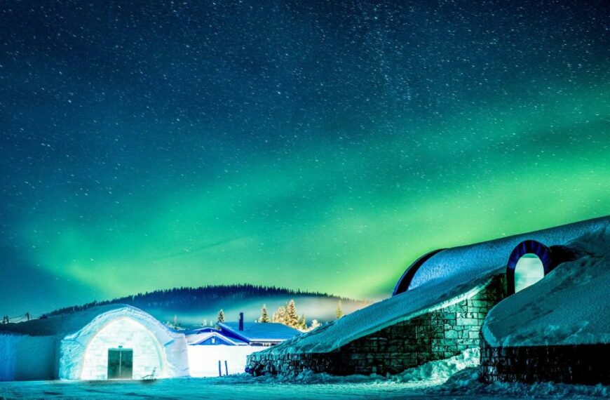 FROZEN STAYS: INSIDE SWEDEN’S EVER-CHANGING ICE HOTEL