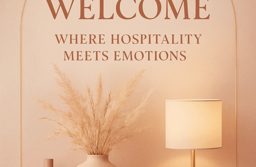 SENSORY WELCOME: WHERE HOSPITALITY MEETS EMOTIONS