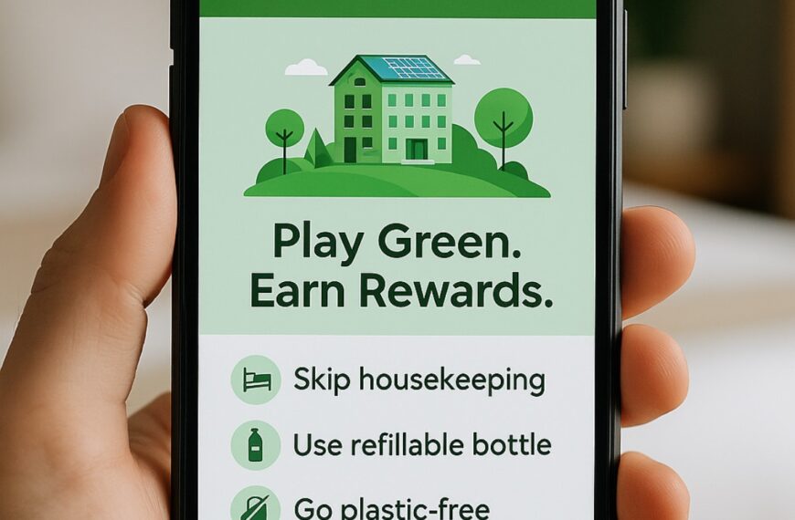 EcoSnap Stay, the App that turns green habits into rewards