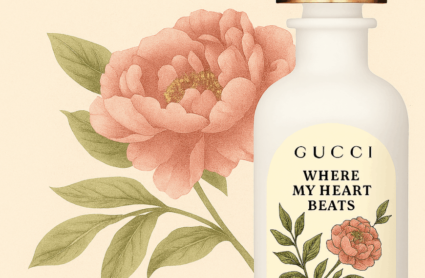 GUCCI “WHERE MY HEART BEATS”: The perfume that turns emissions into sustainable luxury