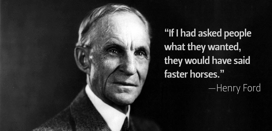 Human Centered Business Innovation: Beyond Fast Horses - human centered business innovation | Science of the Time