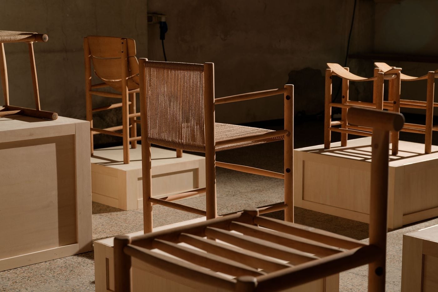 AtMa J39 chair transformed seating series J39.5